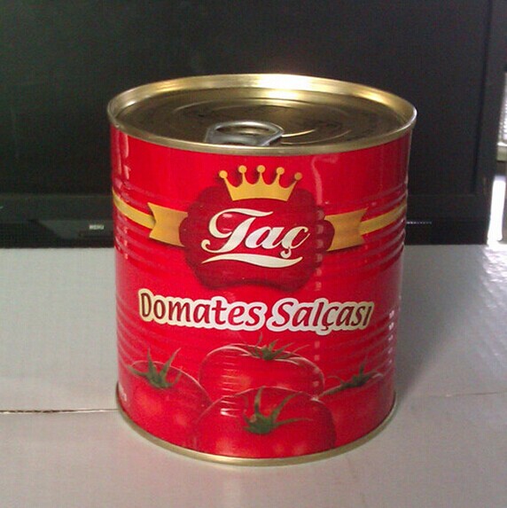 Pasta de tomate 800g×12 - Tapa de apertura fácil o tapa dura opcional - pasta de tomate 1-12