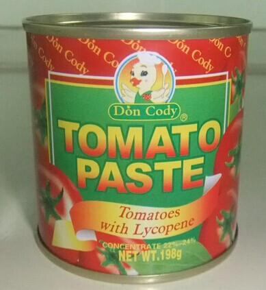 Pasta de tomate 198g×48 - Tapa dura abierta - tomatopaste1-20