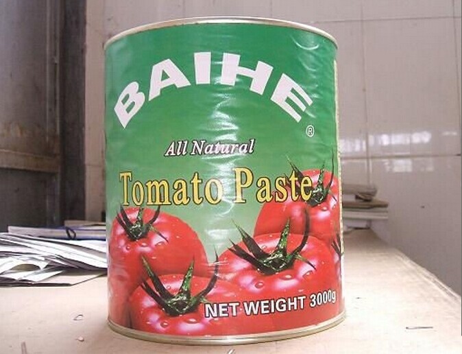 Pasta de tomate3000g×6 - Tapa dura abierta - tomatepaste1-30