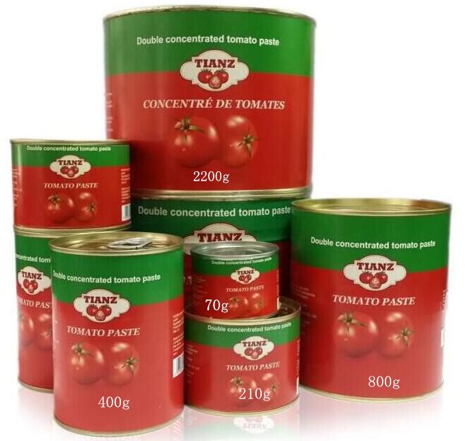 Pasta de tomate 70g--4500g - Tapa fácil de abrir - tomatepaste1-34