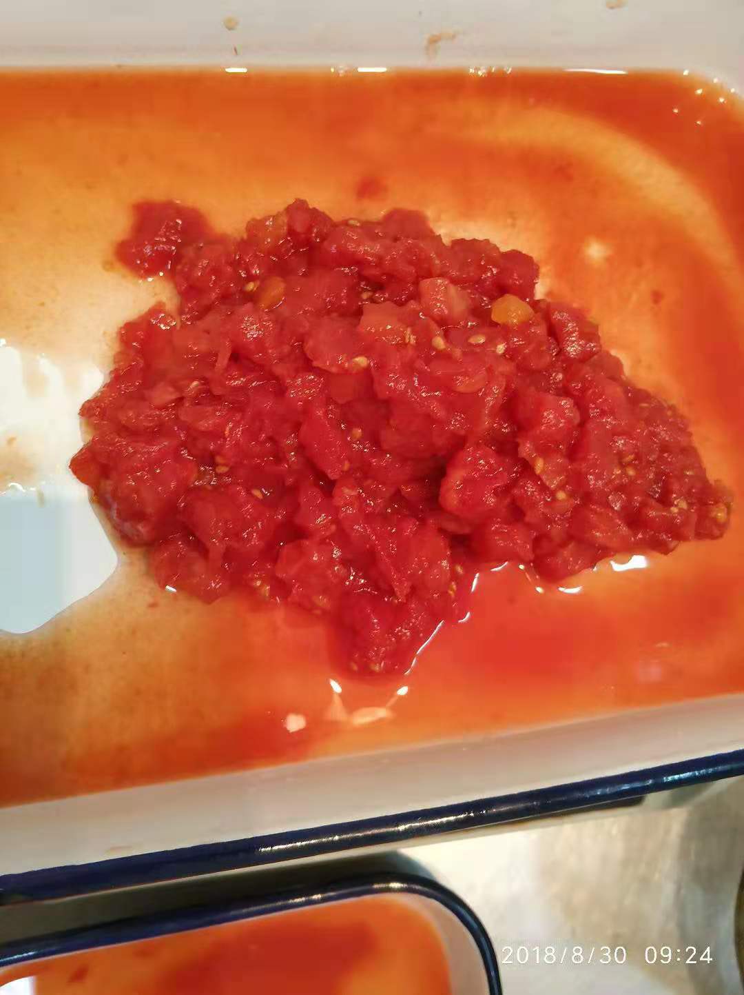 Tomate-tomate picado en lata 400g,800g, 2500g,2850g