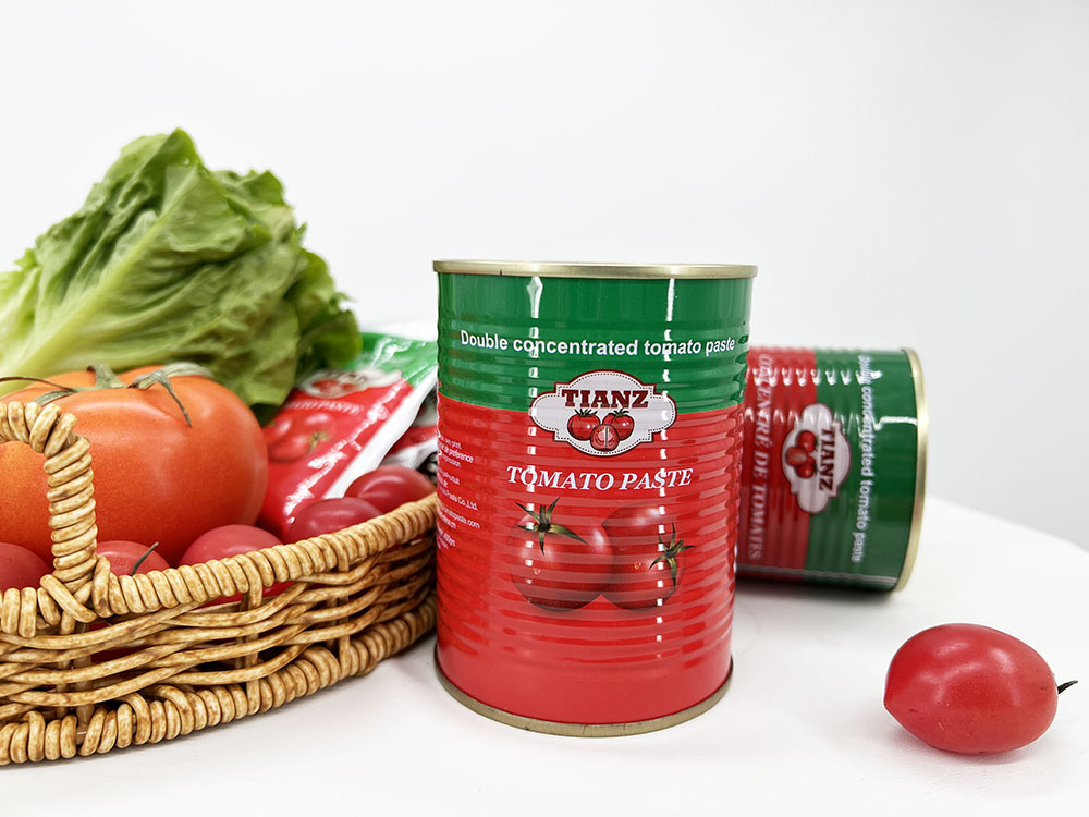 Pasta de Tomate en Conserva Tianz 400g Brix:28%-30%
