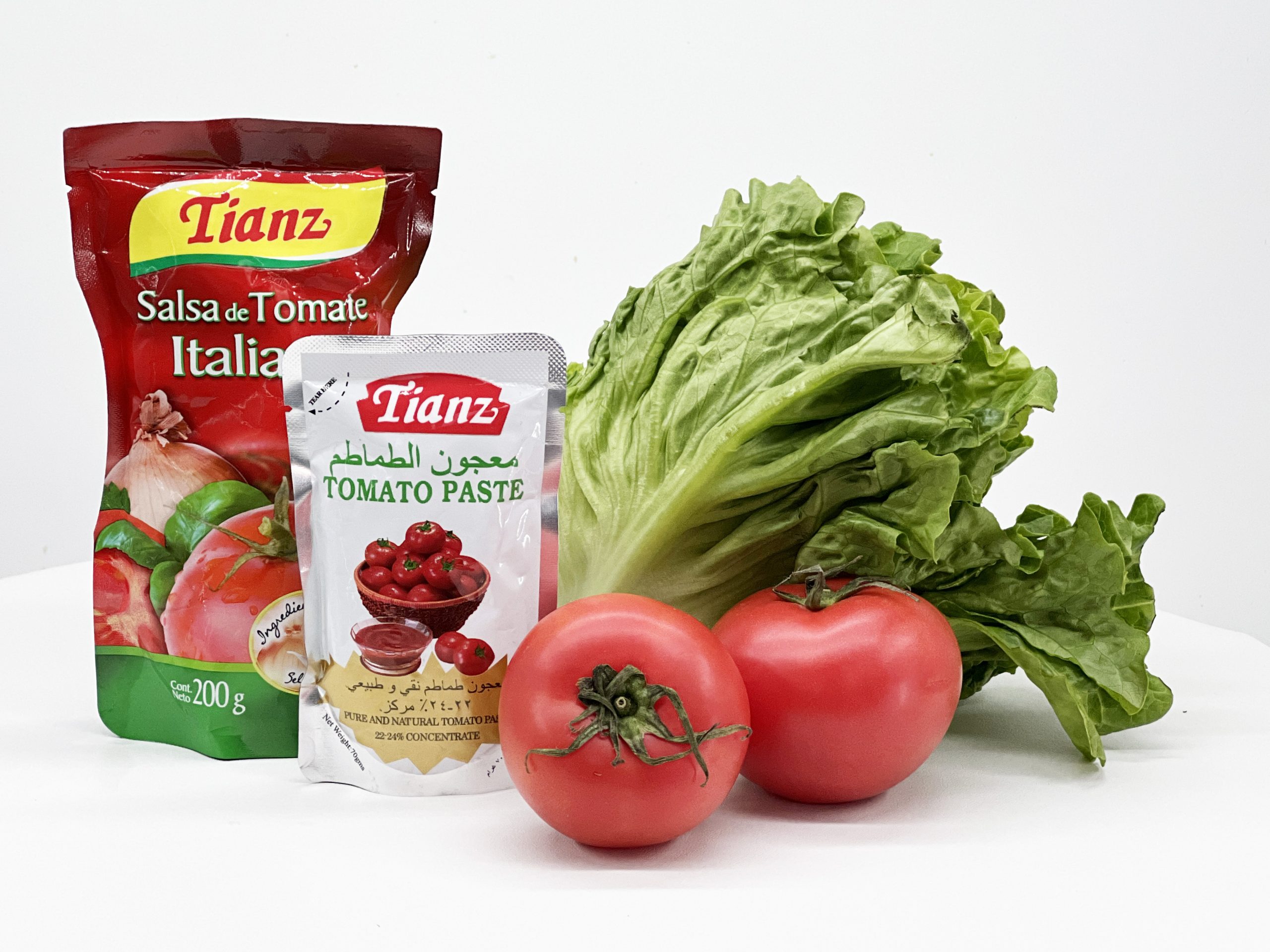 Soporte de pasta de tomate Tianz Sachet OEM/ODM