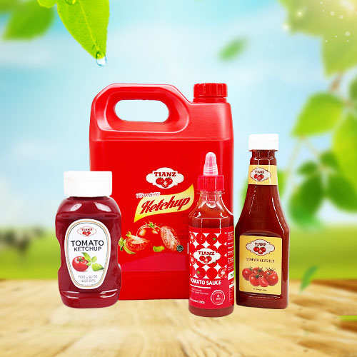 Botella De Pasta De Tomate